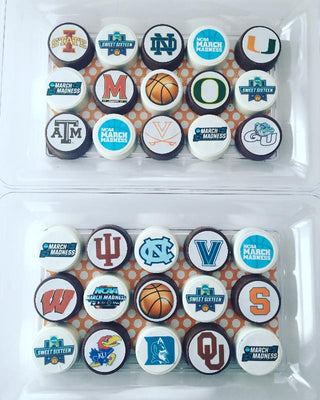 Beautiful School Logo Cookies