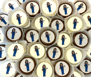 Chocolate Covered Oreo Cookies with Custom Logo/Image