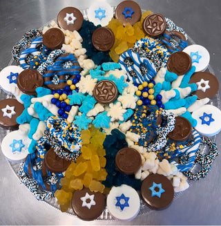 Hanukkah Sweet Ali Platters