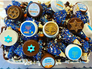 Hanukkah Sweet Ali Platters